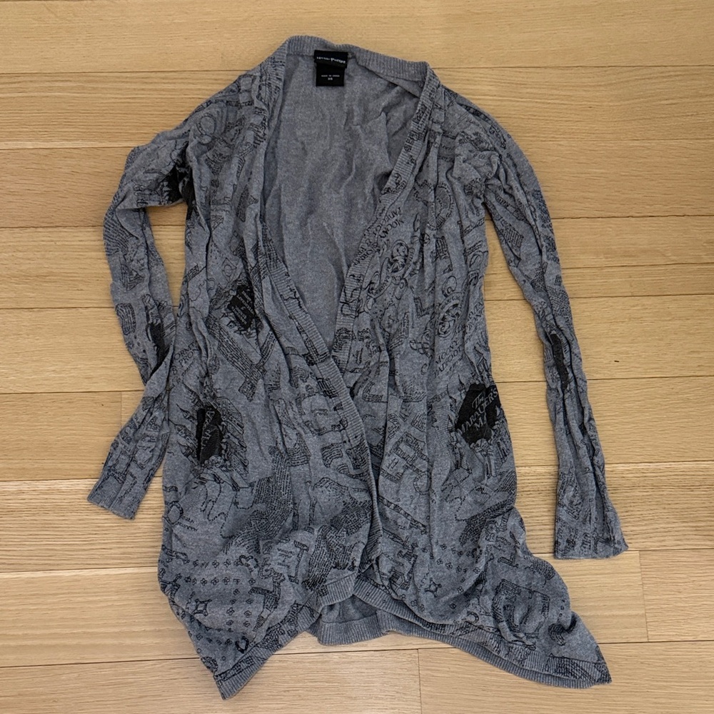 Harry Potter Gray Women's Cardigan